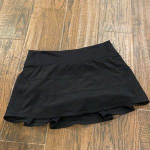 Black Lululemon Tennis Skirt